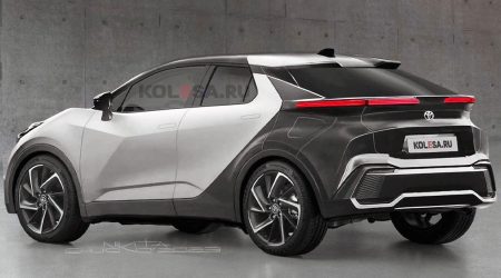 All-NEW TOYOTA C-HR เจนใหม่ บนขุมพลังไฮบริด * อิงจากรถทดสอบวิ่ง