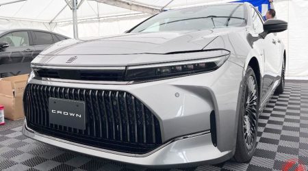 ภาพคันจริง TOYOTA CROWN SEDAN เซลล์เชื้อเพลิงไฮโดรเจน FCEV ก่อนเปิดตัวปลายปี
