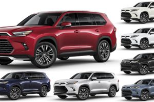 7 สีตัวถัง Toyota Grand Highlander HYBRID MAX SUV ราคา 2.0 ล้านบาท ในสหรัฐฯ