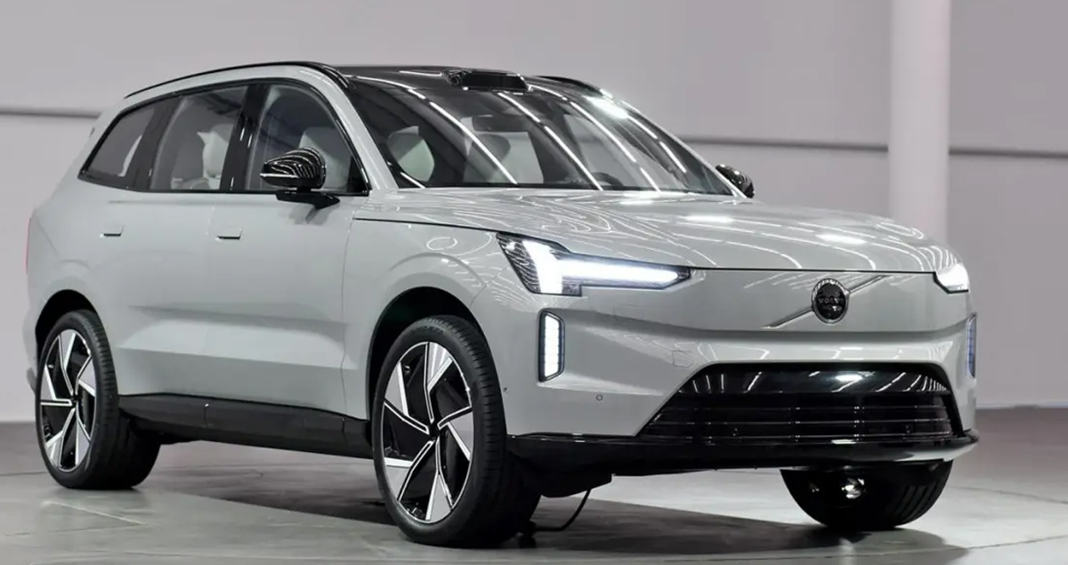 VOLVO เลื่อนการผลิต EX90 SUV EV เริ่มกลางปี 2024 เนื่องจากการทดสอบ พัฒนา ซอฟต์แวร์ Lidar