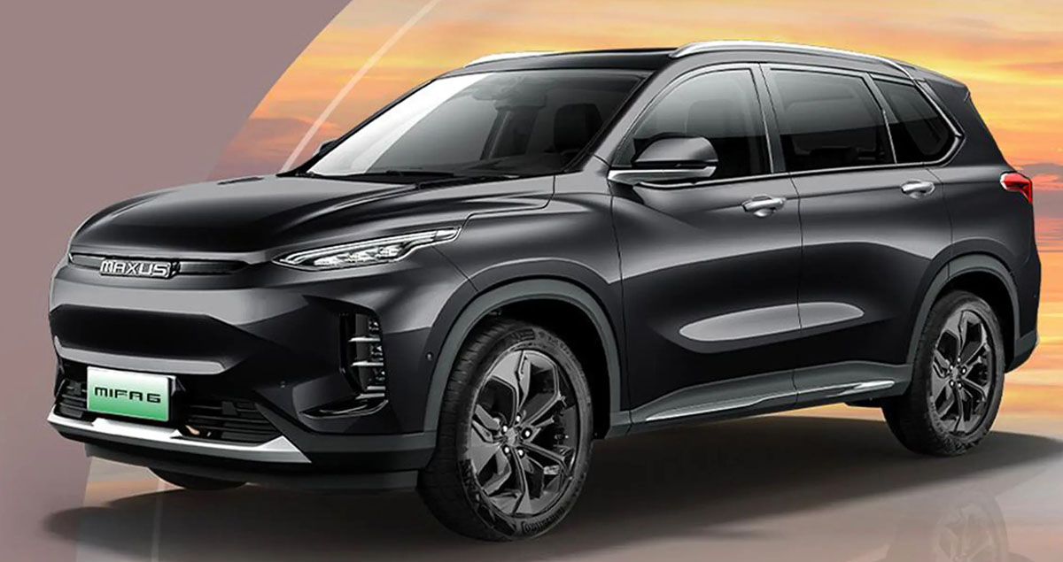 SAIC MAXUS MIFA 6 SUV ไฟฟ้าขนาดกลา่ง 510 กม./ชาร์จ CLTC ในจีน ราคา 1.11 ล้านบาท