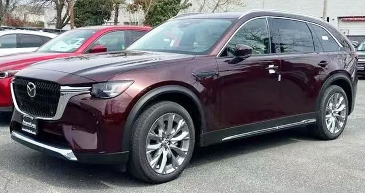 ทดสอบวิ่ง MAZDA CX-90 ปลั๊กอินไฮบริด 2.5L 323 แรงม้า ก่อนเปิดตัวในจีน