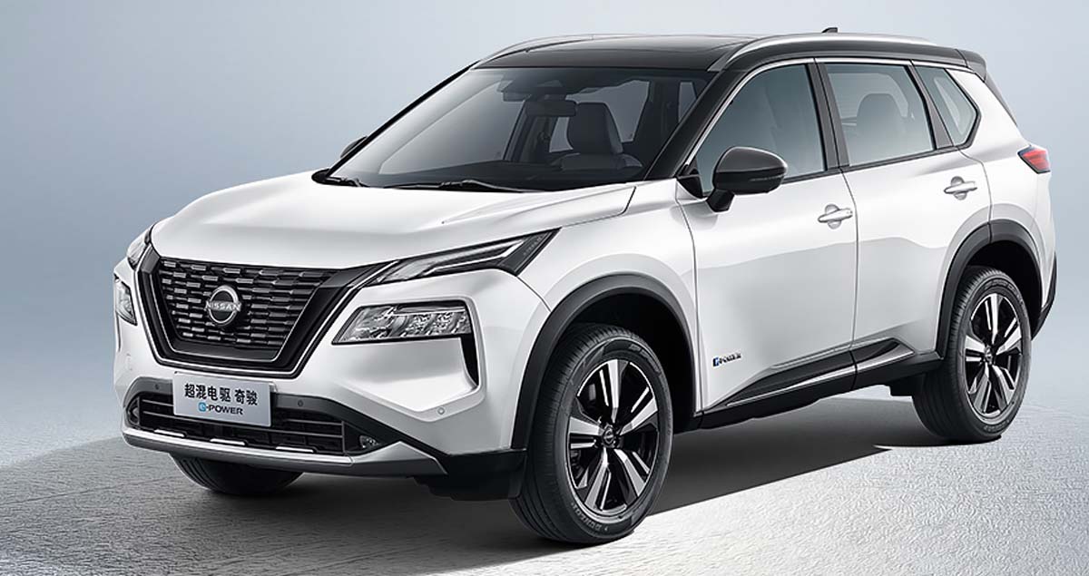 ประหยัดน้ำมัน 18.4 กม./ลิตร Nissan X-Trail 1.5T e-POWER e-4orce ราคาในจีน 925,000 บาท