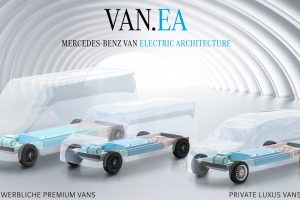 Mercedes-Benz เปิดตัวแพลตฟอร์ม สำหรับรถตู้ไฟฟ้า VAN.EV เริ่มผลิตปี 2026