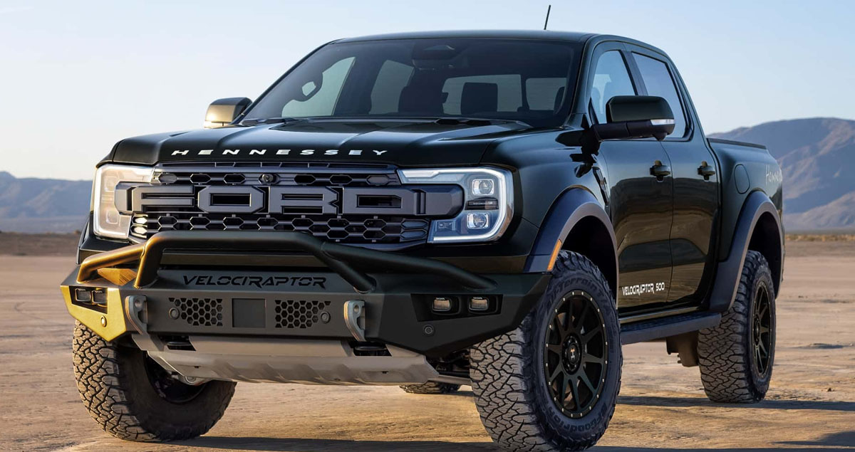 FORD RANGER Raptor Hennessey ให้กำลังกว่า 500 แรงม้า ในสหรัฐฯ