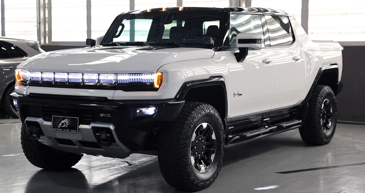 ขายออกแล้วในไทย GMC HUMMER EDITION 1 EV กระบะไฟฟ้า ราคากว่า 14 ล้านบาท 571 กม./ชาร์จ EPA