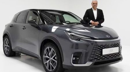 คันจริง LEXUS LBX SUV บนฐาน YARIS CROSS ก่อนเปิดตัว 6 มิถุนายน 2023