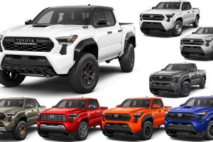 8 รุ่นย่อย TOYOTA TACOMA ในสหรัฐฯ i-FORCE MAX ไฮบริด 326 แรง้มา และ i-FORCE 2.4 ลิตร 278 แรงม้า