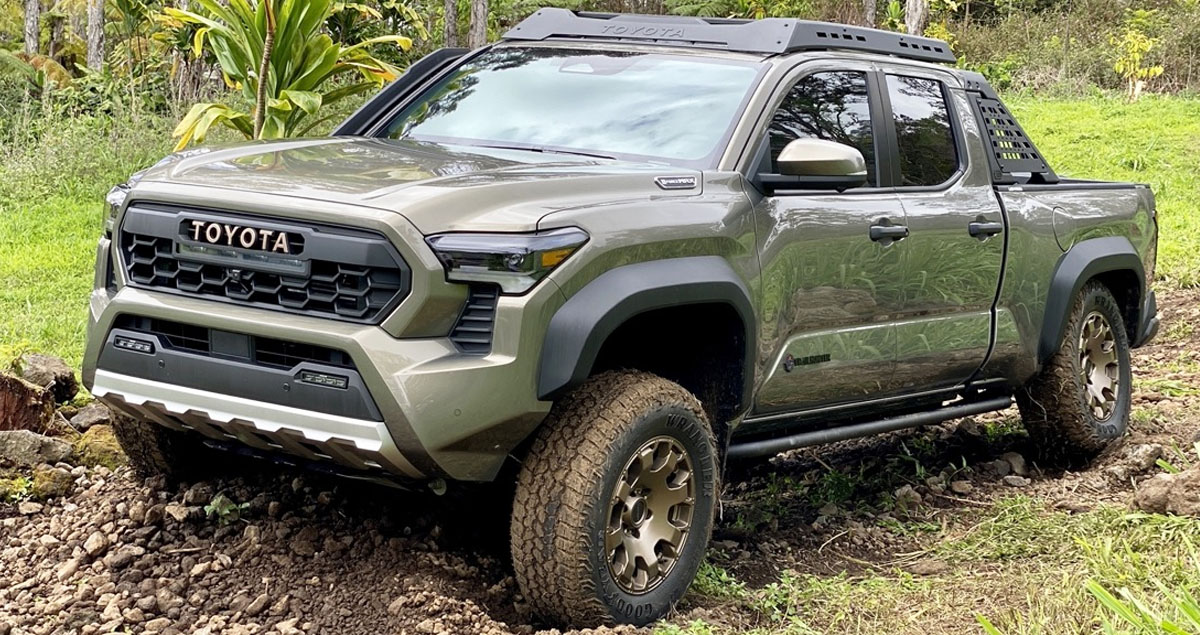 ภาพคันจริง Toyota Tacoma Trailhunter ขุมพลัง i-FORCE MAX ไฮบริด 326 แรงม้า