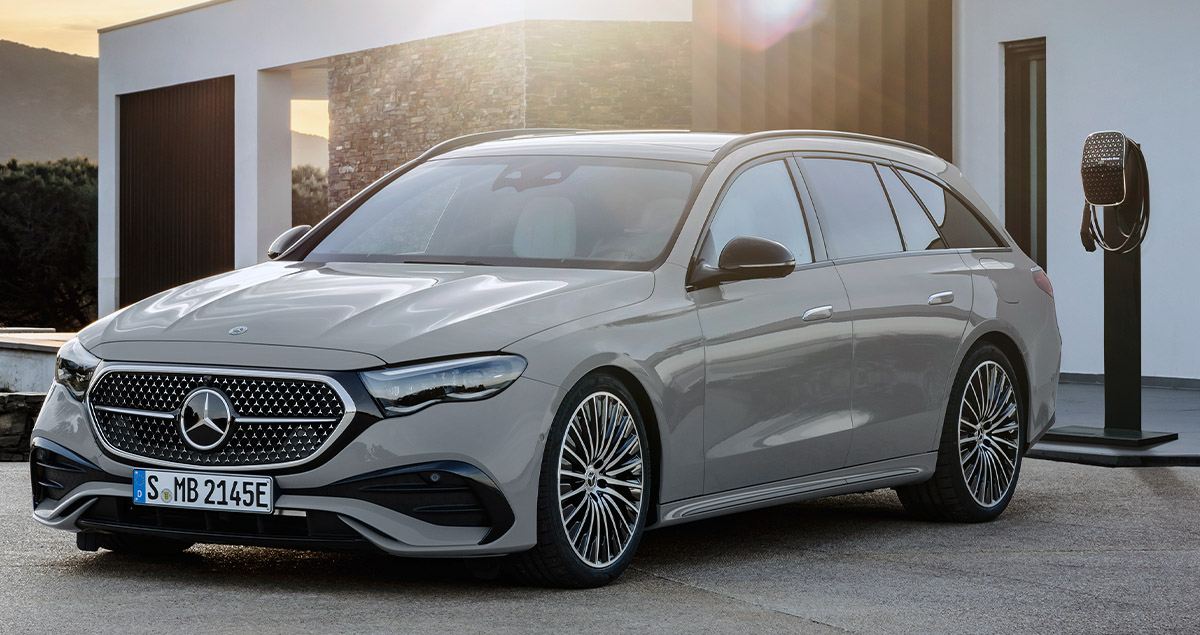 เปิดตัว All-NEW Mercedes-Benz E-Class Estate 2024 ปลั๊กอินไฮบริดวิ่งไฟฟ้า 115 กม. WLTP