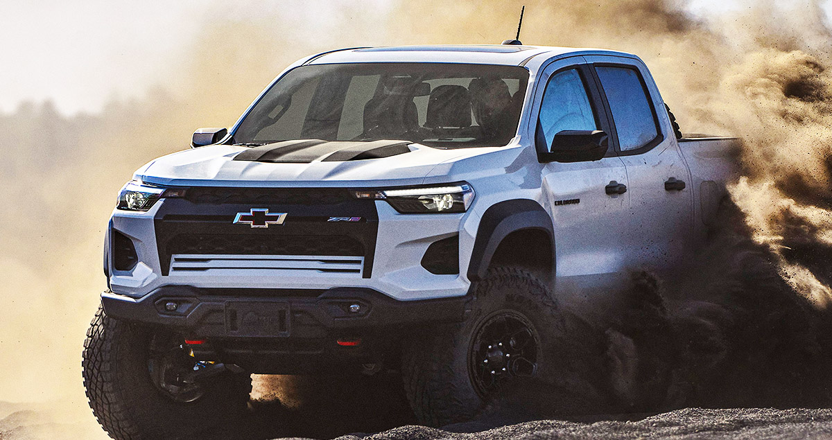 Chevrolet Colorado ZR2 Bison 2023 เน้นปรับช่วงล่าง เอาใจสายออฟโรด ในสหรัฐฯ