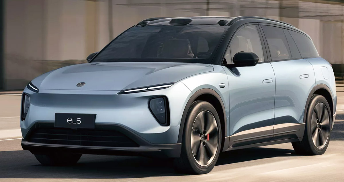 New Nio EL6 Electric SUV 529 กม./ชาร์จ WLTP ขายยุโรป 2.49 ล้านบาท