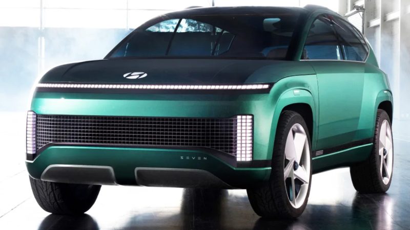 เปิดตัวปลายปี Hyundai Ioniq 7 SUV ไฟฟ้าใช้ขุมพลังแบบเดียวกับ EV9