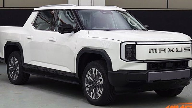เผยภาพ SAIC MAXUS Star กระบะไฟฟ้ารุ่นใหม่ ก่อนการเปิดตัวในจีน