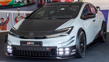 TOYOTA PRIUS GR Edition จัดแสดงภายในงาน Le Mans 24 Hours