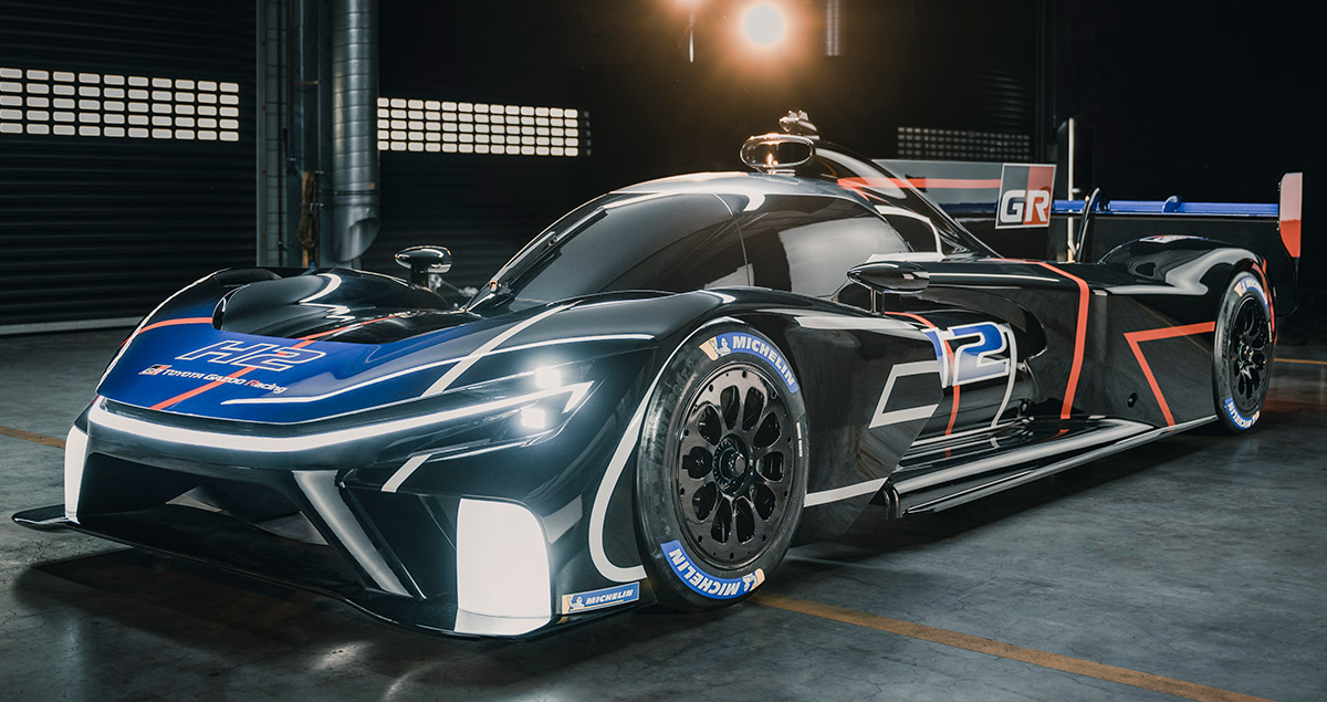 TOYOTA GR H2 Racing Concept มอเตอร์สปอร์ต เซลล์เชื้อเพลิงไฮโดรเจน
