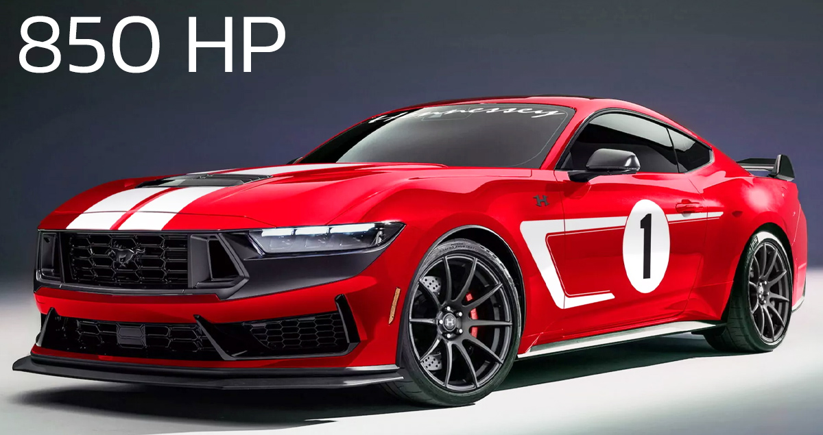 Ford Mustang Dark Horse Hennessey อัพเกรด 850 แรงม้า พร้อมชุดแต่งใหม่