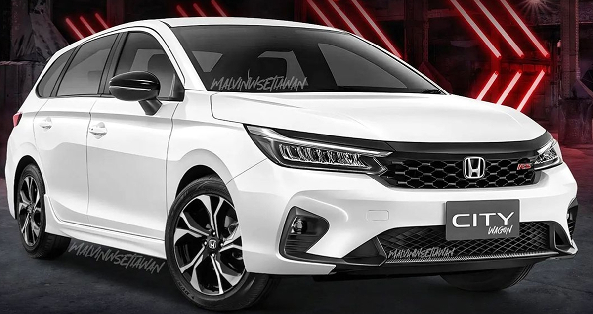 HONDA CITY Hatchback ไมเนอร์เช้นจ์ใหม่ คาดเปิดตัวไทยปลายปี 2023 * ภาพเรนเดอร์