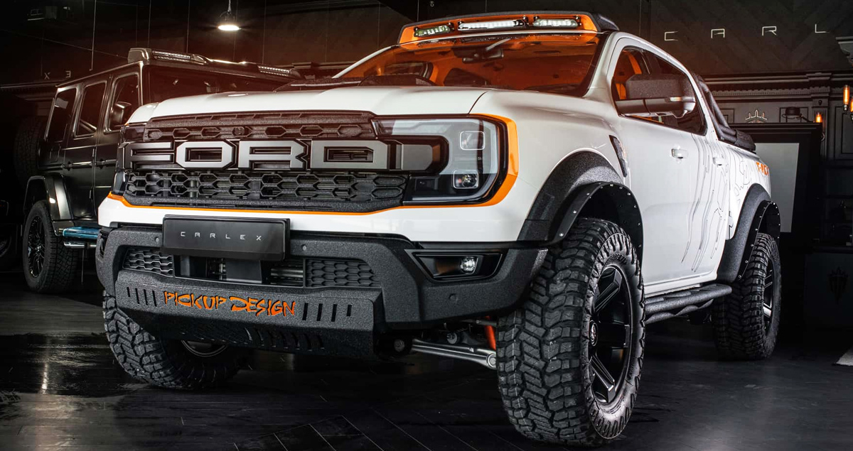 Ford Ranger Raptor CRX T-Rex ปรับแต่งพิเศษโดย Carlex Design