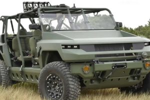เผยภาพ GMC HUNNER EV สำหรับใช้งานในกองทัพสหรัฐฯ วิ่งได้ 482 กม./ชาร์จ EPA 1,000 แรงม้า