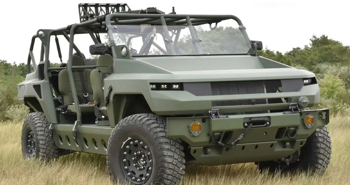 เผยภาพ GMC HUNNER EV สำหรับใช้งานในกองทัพสหรัฐฯ วิ่งได้ 482 กม./ชาร์จ EPA 1,000 แรงม้า