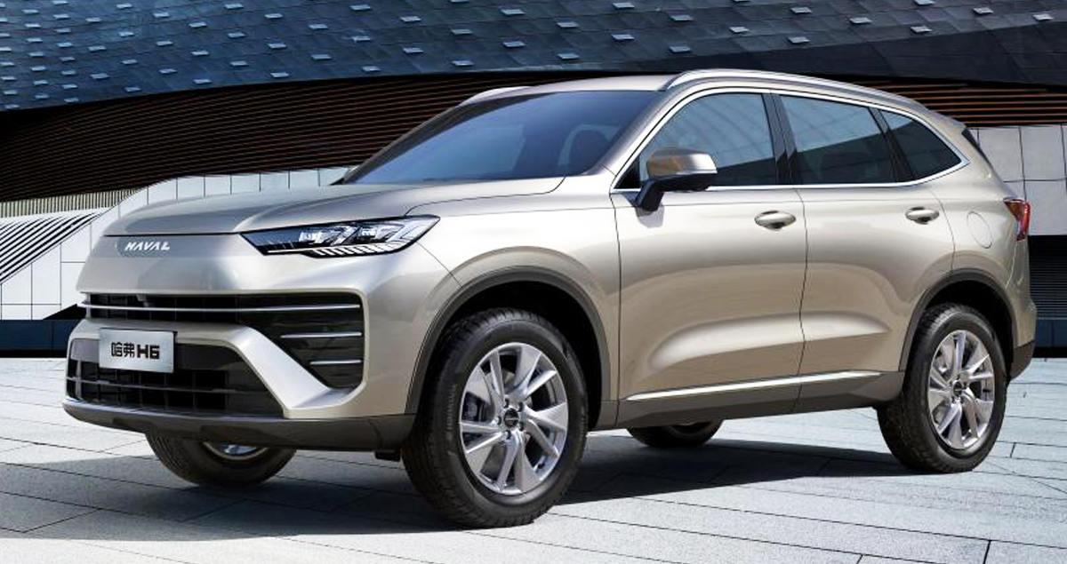 ปล่อยภาพ New Haval H6 ไมเนอร์เช้นจ์ ก่อนเปิดตัว ในประเทศจีน