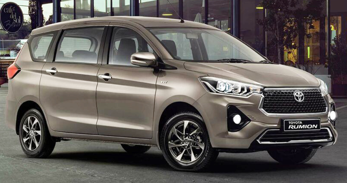 Toyota Rumion MPV พื้นฐานมาจาก Maruti Suzuki Ertiga เปิดขายในแอฟริกา