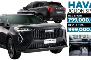 เปิดขายไทย ราคา 799,000 บาท New HAVAL JOLION Sport ALL-BLACK 1.5 HEV ไฮบริด