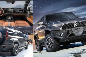 กระบะไฟฟ้า 1,088 แรงม้า 505 กม./ชาร์จ CLTC Mengshi M-TERRAIN 917 เปิดขายจีน 3.11 ล้านบาท