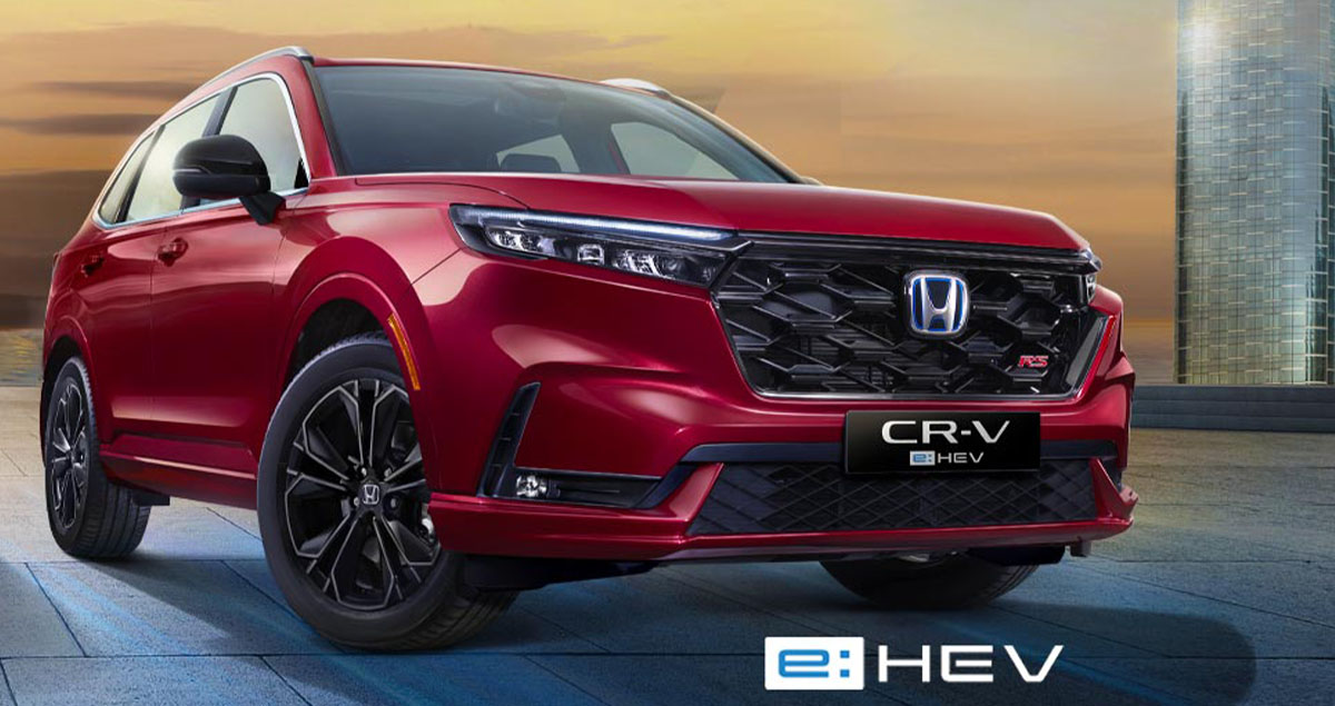 เปิดขายอินโดฯ 1.84 ล้านบาท All-NEW HONDA CR-V e:HEV 2.L