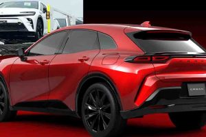 ภาพขนส่งก่อนเปิดตัวตุลาคม ในญี่ปุ่น All-NEW TOYOTA CROWN SPORT SUV HEV ไฮบริดใหม่