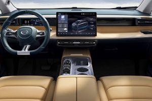 เผยภาพในห้องโดยสาร GAC Trumpchi E8 MPV 7 ที่นั่ง ปลั๊กอินไฮบริด ก่อนเปิดตัวในจีน