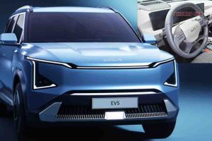 คันจริงภายในห้องโดยสาร NEW KIA EV5 EV เปิดราคาจีน 781,000 บาท  ขนาดตัวถังพอๆกับ CR-V