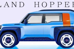 TOYOTA จดทะเบียน Land Hopper ในฐานะรถยนต์ Compact Cruiser * ภาพเรนเดอร์