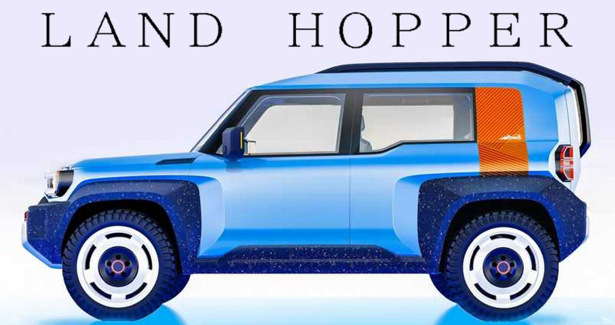 TOYOTA จดทะเบียน Land Hopper ในฐานะรถยนต์ Compact Cruiser * ภาพเรนเดอร์