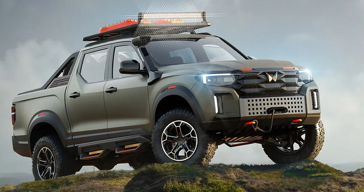 Mahindra จดเครื่องหมายการค้า Scorpio X กระบะขนาดกลาง คู่แข่ง HILUX , D-MAX ก่อนเปิดตัวในอินเดีย