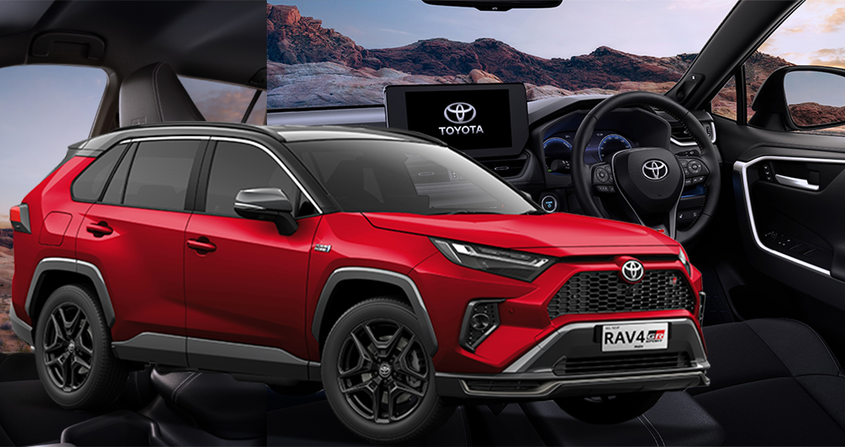 เปิดขาย 2.72 ล้านบาทในอินโดฯ TOYOTA RAV4 GR SPORT PHEV ปลั๊กอินไฮบริด 306 แรงม้า