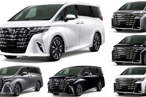 3 สีตัวถัง Toyota Alphard / Vellfire (40 Series) ไฮบริด เปิดขายไทย 4.12 - 4.49 ล้านบาท