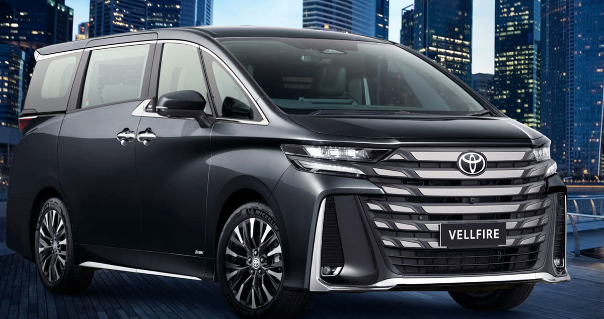 เปิดขายอินเดีย 4.98 ล้านบาท All-NEW TOYOTA Vellfire 2.5L HYBRID 190 แรงม้า