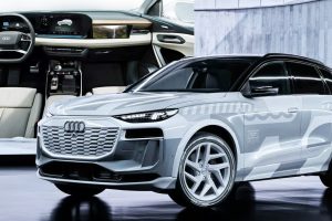 ปล่อยภาพภายในห้องโดยสาร Audi Q6 E-Tron 2024 ก่อนเปิดตัว