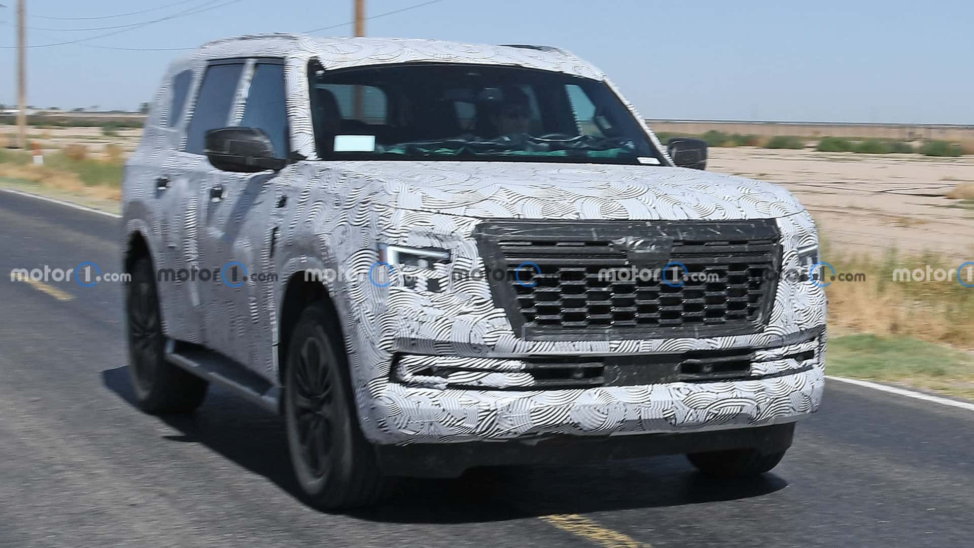 NISSAN PATROL Full Size SUV พร้อม V6 เทอร์โบคู่ 423 แรงม้า ก่อนเปิดตัว