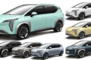 7 สีตัวถัง GAC AION Y Plus 490 - 550 กม./ชาร์จ NEDC เปิดขายไทย 1.06 - 1.29 ล้านบาท