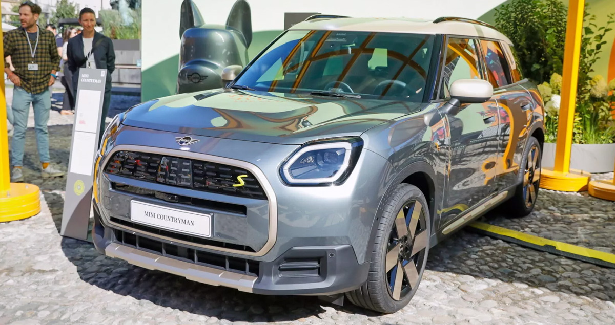 ภาพคันจริง Mini Countryman 2024 308 แรงม้า 426 กม./ชาร์จ WLTP ในงาน มิวนิก ออโต้โชว์ 2023