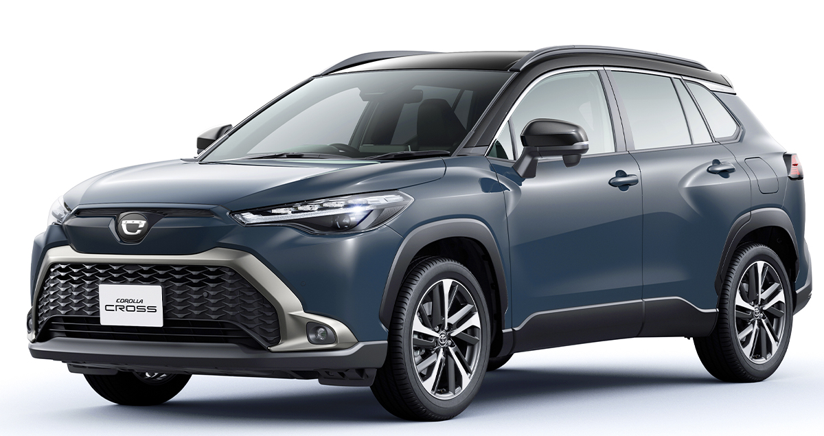 เพิ่มกำลังมอเตอร์ไฟฟ้า TOYOTA Corolla Cross MY2023 ปรับปรุงบางส่วน ในญี่ปุ่น