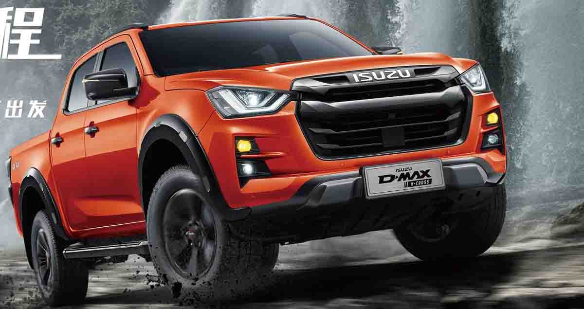 ISUZU D-MAX V-CROSS 1.9T AT 174 แรงม้า ราคาจีน 822,000 บาท + กล้อง 360 องศา / ชาร์จมือถือแบบไร้สาย