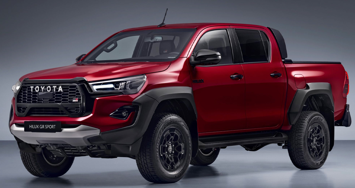 เปิดขาย 2.30 ล้านบาทในอังกฤษ TOYOTA Hilux GR Sport II ยกสูงขึ้น 20 มม. ดิสก์เบรกสีแดง ล้ออัลลอยน้ำหนักเบา