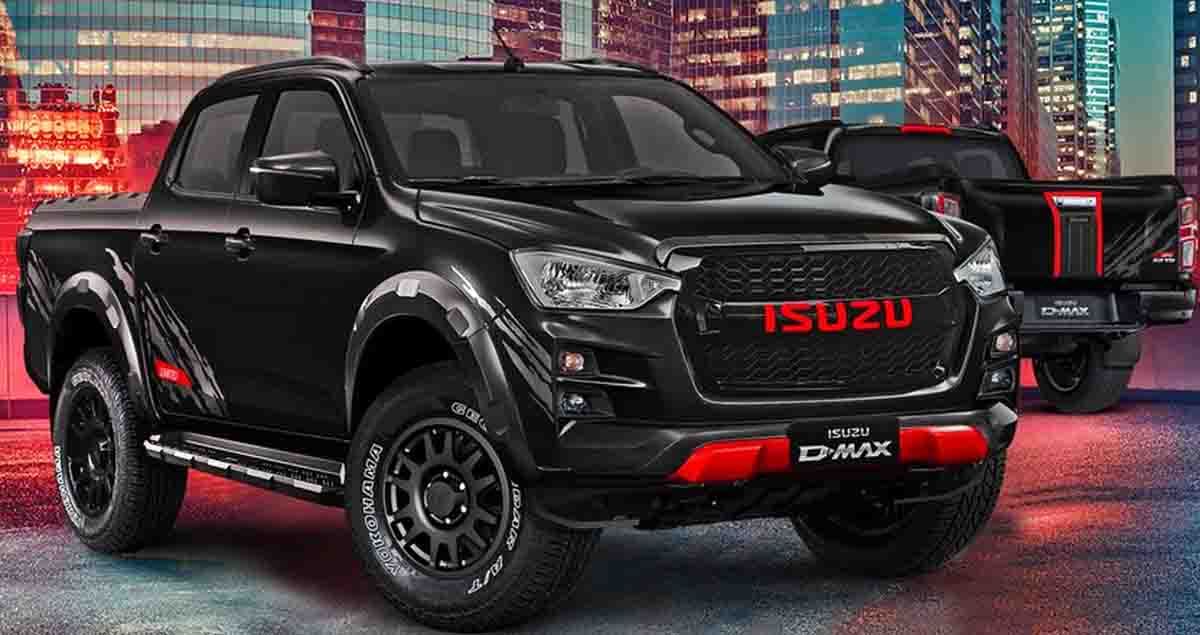 ISUZU D-MAX รุ่นพิเศษ LIMITED เพิ่มชุดแต่ง ระยะห่างพื้น 260 มม. ในฟิลิปปินส์ ราคา 1.01 ล้านบาท