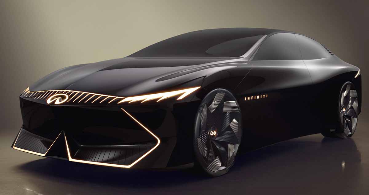 Infiniti Vision Qe ต้นแบบไฟฟ้า ในงาน โตเกียว มอเตอร์โชว์ 2023