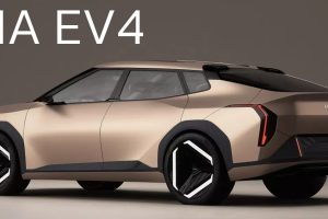 Official : KIA EV4 Electric Stinger Concept ต้นแบบไฟฟ้า ตัวเล็กกว่า EV6