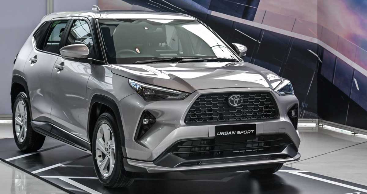 ภาพคันจริงชุดแต่ง TOYOTA YARIS CROSS URBAN SPORT และ MODELLISTA ราคา 15,200 – 22,900 บาท